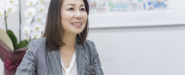 代表取締役社長 篠原宏子の写真